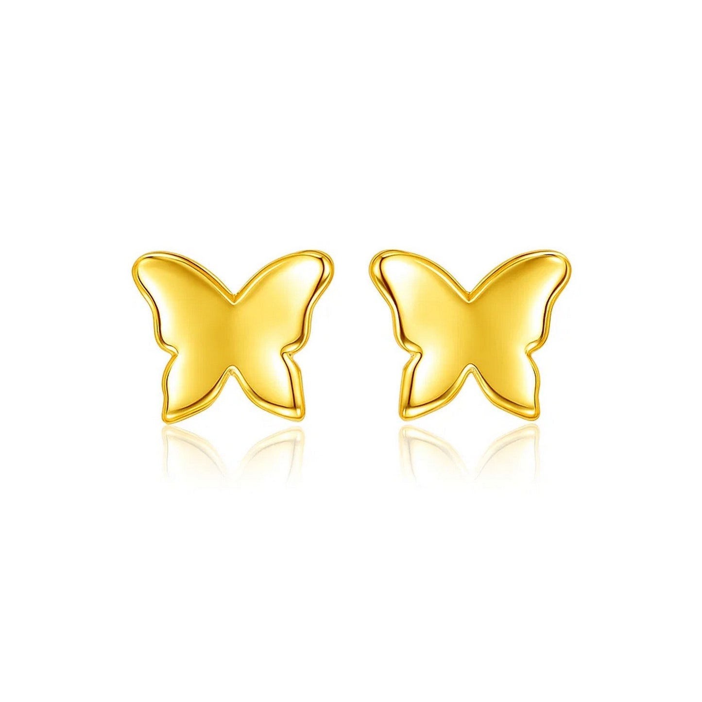 The Golden Papillon Studs