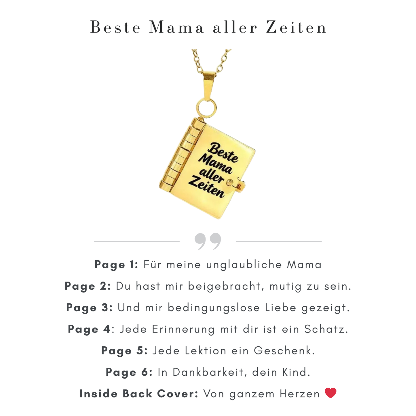 A Letter to My... (German)