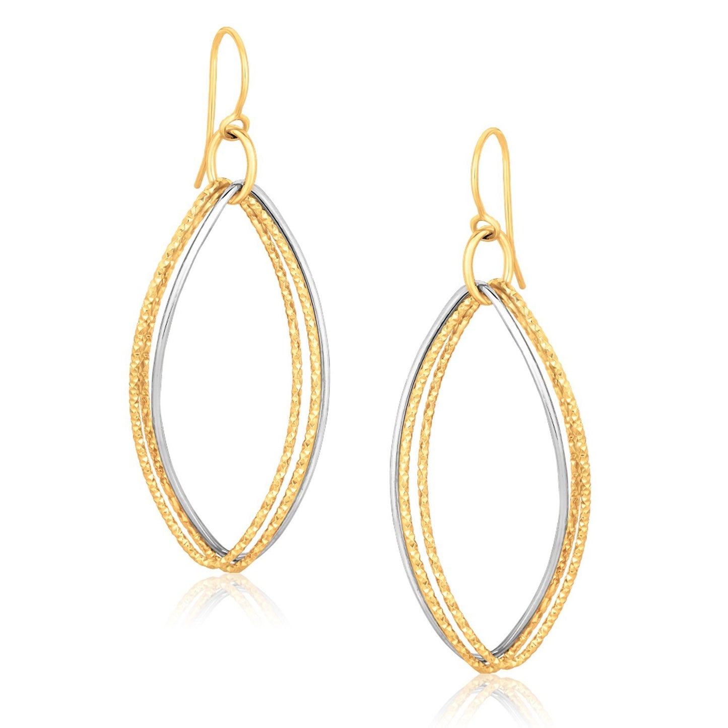 The Contrast Ripple Earrings