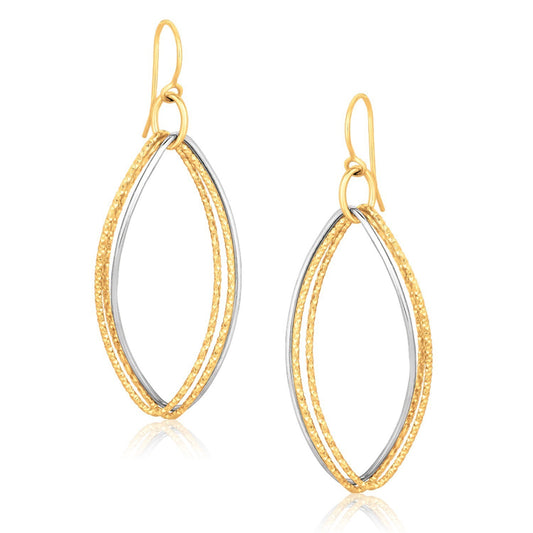 The Contrast Ripple Earrings