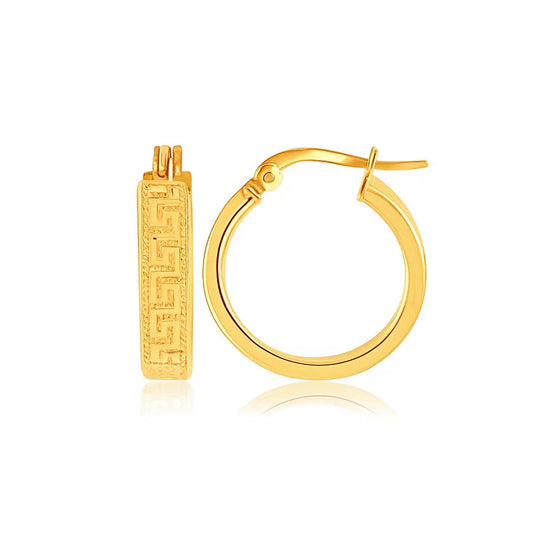The Meander Classic Hoops