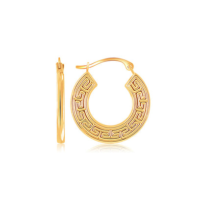 The Meander Slim Hoops