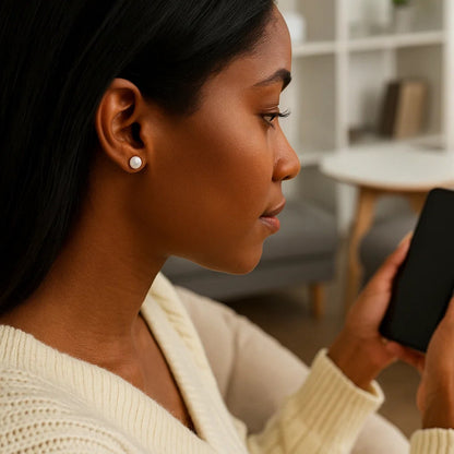 The Signature Pearl Studs (5mm)