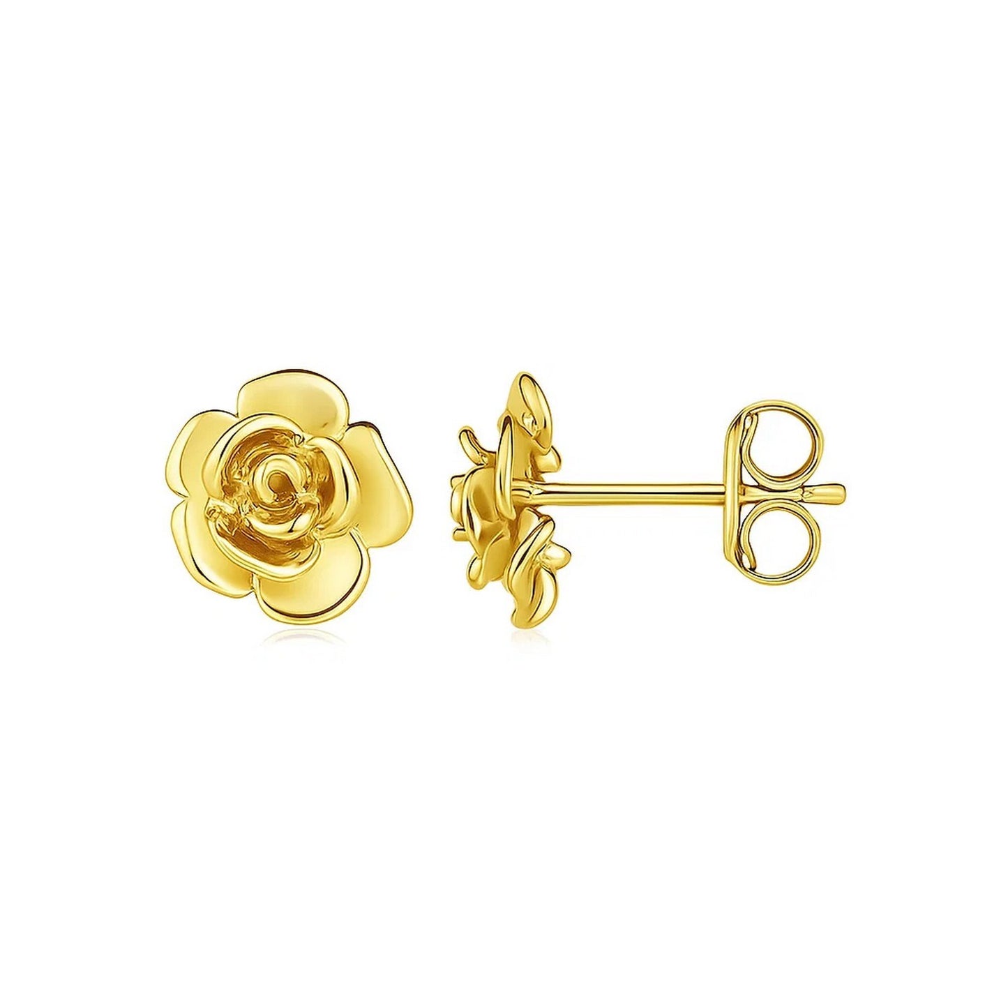 The Sculpted Rose Studs