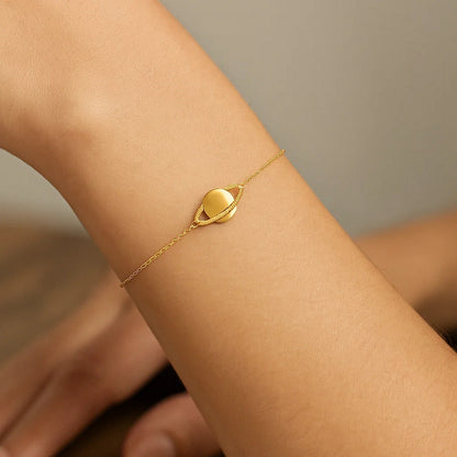 Saturn Planet Bracelet (7 inch)