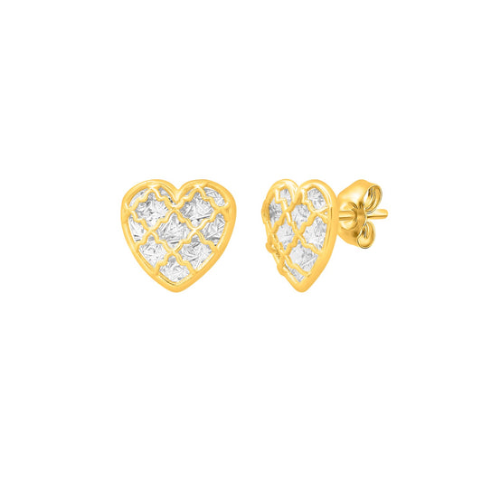 The Valencia Heart Studs