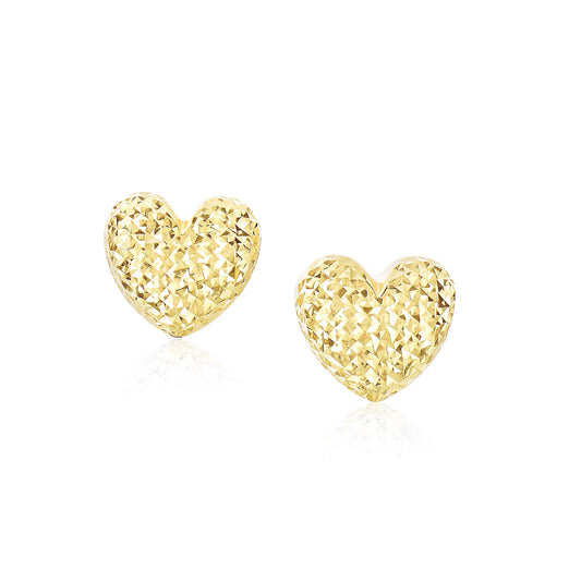 The Prism Heart Studs (Large, 11mm)