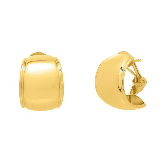 The Satin Finish C-Hoops
