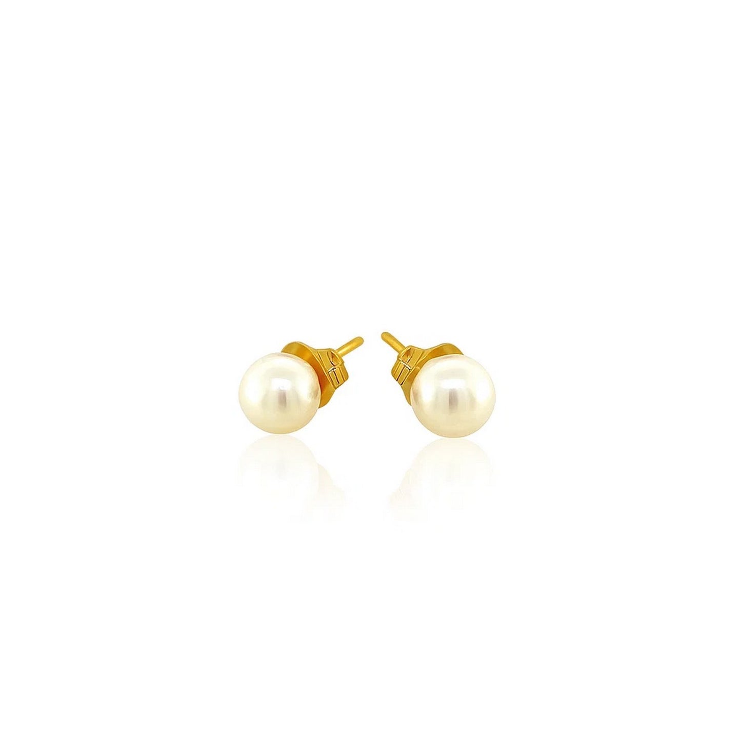 The Signature Pearl Studs (4mm)