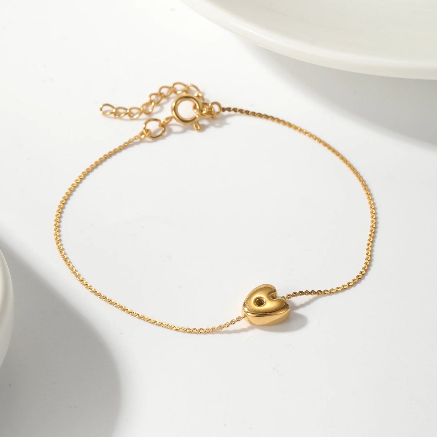 Personalized 3D Bubble Initial Bracelet