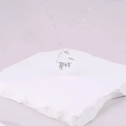 Personalized Heart Necklace