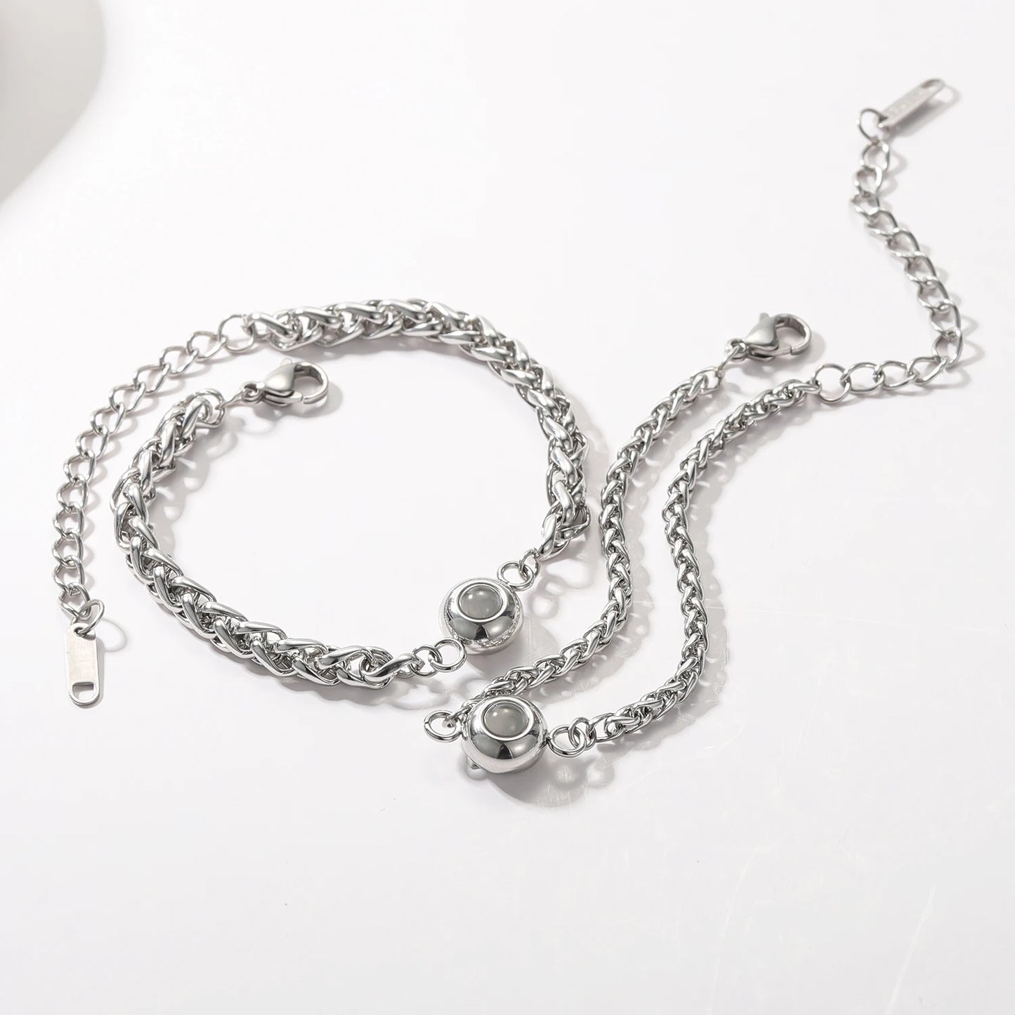 Personalized Photo Projection Bracelet (Couple Set Available)